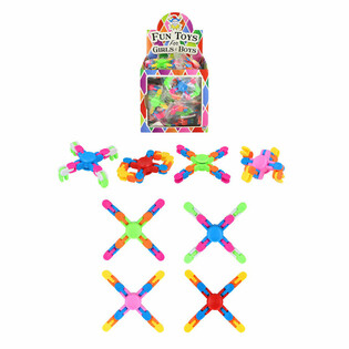 Flexibele Fidget Spinner - An der Display Box (24 Stk.)
