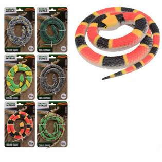 Animal World Schlang op Kaart (60 cm) - Display 24 St&eacute;ck