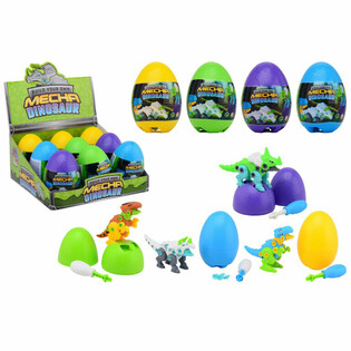 Grousst Dino Ee Bau-Set - Display (9 St&eacute;ck)
