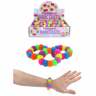 Pompom Bracelet an Display (36 St.)