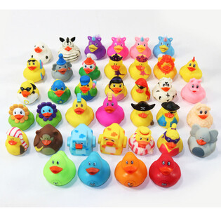 MIX DESIGN BADEENTEN - Mooss 5x5.5x6 Cm (38 Stk.)