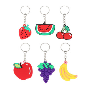 MIX FRUIT SCHL&Euml;SSELANH&Auml;NGER (60 Stk.)