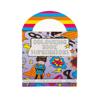 Kleng Superhero-Moolbicher mat Stickeren (48 Stck.)