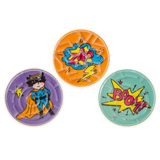 GEDULDSSPILL BALL - MODELL SUPERHERO (80 Stk.)