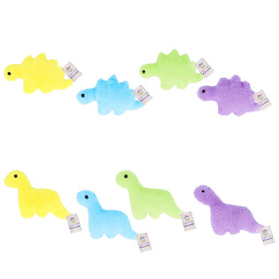 Pl&uuml;sch-Dinosaurier - 30cm laang - Mix Design (12 Stk.)
