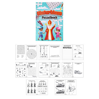 Sinterklaas R&auml;tselbuch (48 Stck.)