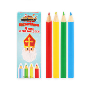 Kleeschen (Sinterklaas) Faarfst&euml;fter 4 St&eacute;ck an Display (120 Stk.)