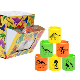 Dinosaurier Spiralen am Display (60 St&eacute;ck)
