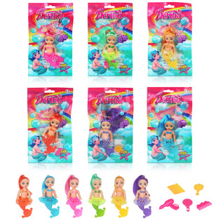 Mermaid Meermaid-Popp am Giftbag - Mix Faarwen (24 Stk.)