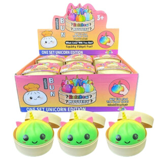 RAGE - Squishy Bun Dumplings GROUSS - UNICORN EDITION (8,5 x 8,5 x 7,5 cm) (12 Stk.)