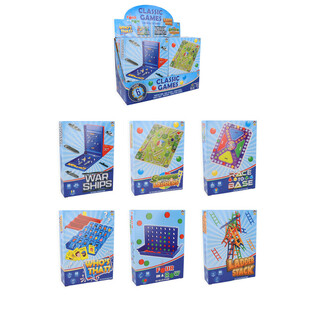 CLASSIC TRAVEL GAMES - AN DISPLAY (6 Stk.)