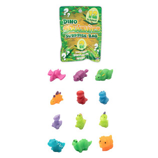 Surprise-T&euml;tel / Blindbag - Squishy Dinosaurier (24 Stk.)