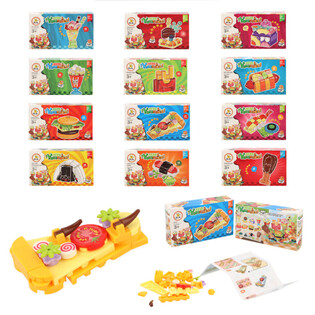 Fast Food Bausteng Set - Mix Fast Food Baus&auml;tz am Display (12 Stk.)