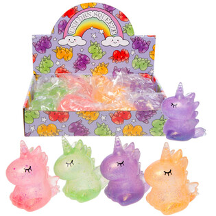 Unicorn / Eenhorn Squeeze - Am Display (12 Stk.)