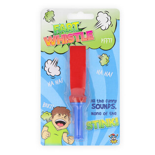 Fart Whistle - Fuuss-Fl&uuml;tt op Kaart (12 St&eacute;ck)