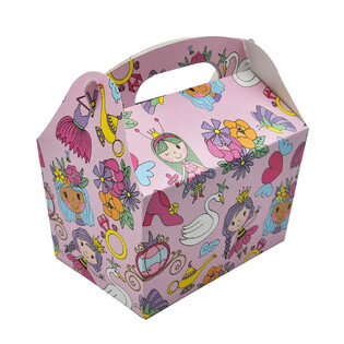 MENUBOX MODEL: PRINZESSIN - Dim. 18.5x12x19 CM - FOODBOX (24 Stk.)