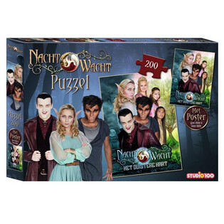 STUDIO100 - NACHTWACHT PUZZEL 200 DEELER - MAT GRATIS POSTER (12 St.)
