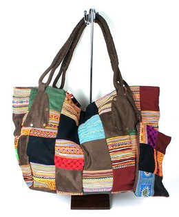 B-Fair Patchwork T&auml;sch grouss brong (1 Stk)