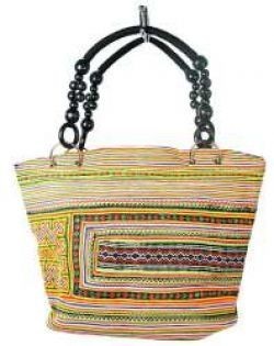Art.nr: 97737 - B-FAIR Beads T&auml;sch Schwaarz/Reebou (1 Stk)