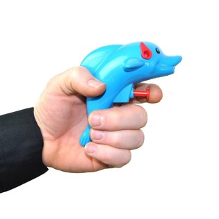 Waasserpistoul a Form vun engem Delphin (24 Stk.)
