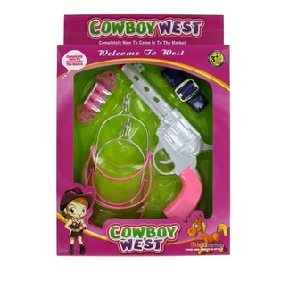 Cowgirl Set fir Meedercher (2 Stk.)