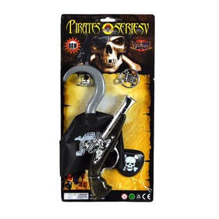 Pirate Set op Kaart - Modell 2 (6 Stk.)