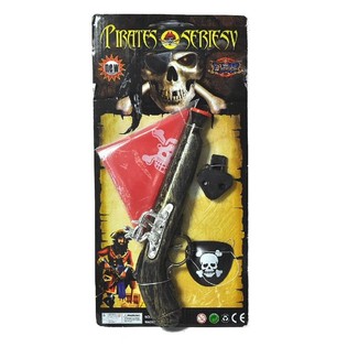 Piraten-Spillset op Kaart - Modell 3 (6 Stk.)