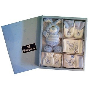 BABY BOW 5-deeleg Gebuerts-Set - Jongen
