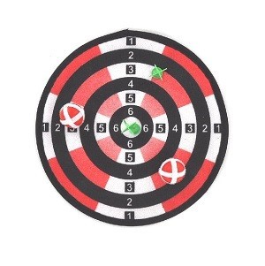 KINDER DARTBORD (12 Stk.)