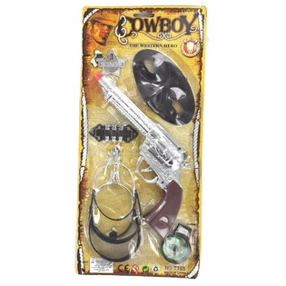 Cowboy-Set op Kaart - Modell 7 (6-st&eacute;ckeg)