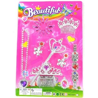 Sch&eacute;ine Schmuck-Set op Kaart (6 Stk.)