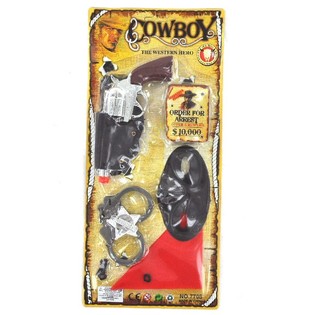 Cowboy-Set op Kaart - Modell 6 (3-deeleg)