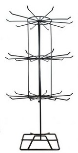 Metalldisplay Schwaarz (3 Etagen) - 1 Stk.